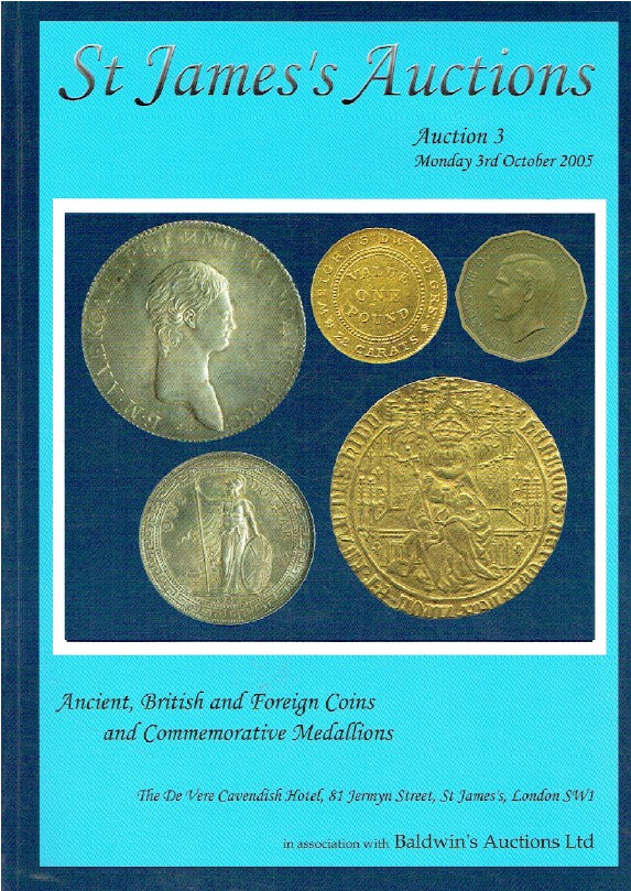 St James October 2005 Ancient & Foreign Coins & Commemorative Medallions