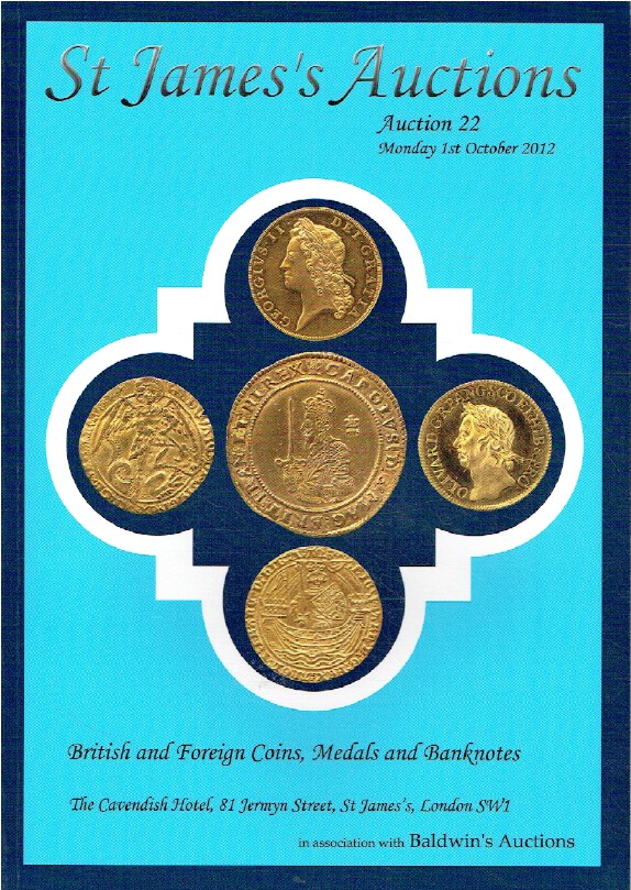 St James October 2012 British & Foreign Coins, Medals & Banknotes