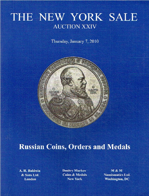 Baldwins January 2010 The New York Sale - Russian Coins, Orders & Medals