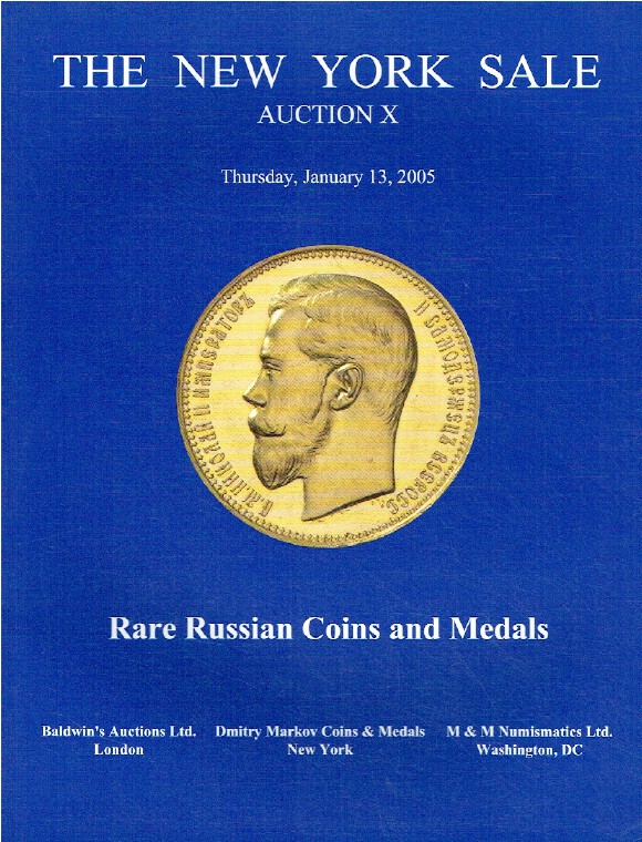 Baldwins January 2005 The New York Sale - Rare Russian Coins & Medals - Click Image to Close