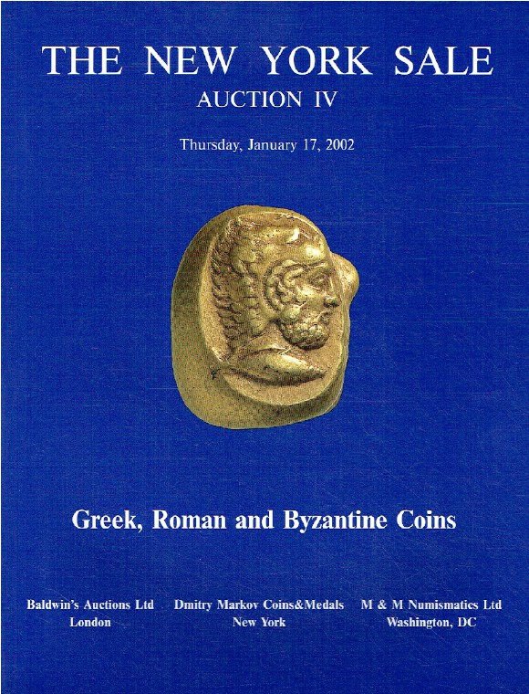 Baldwins January 2002 The New York Sale - Greek, Roman & Byzantine Coins