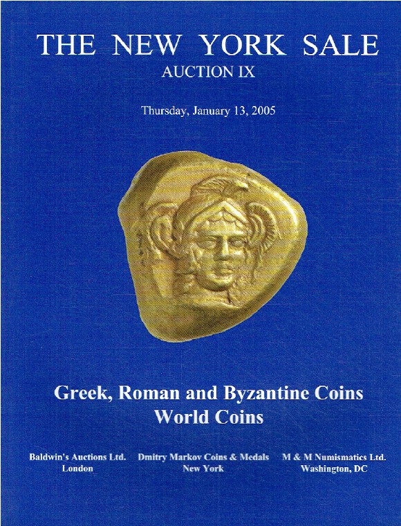 Baldwins January 2005 The New York Sale - Greek, Roman & Byzantine Coins