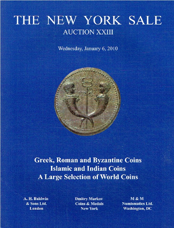 Baldwins January 2010 The New York Sale - Greek, Islamic, Indian & World Coins