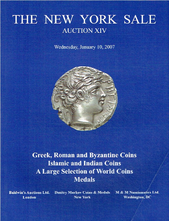 Baldwins January 2007 The New York Sale - Greek, Indian & World Coins & Medals - Click Image to Close