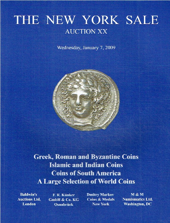 Baldwins January 2009 The New York Sale - Greek, Indian, America & World Coins
