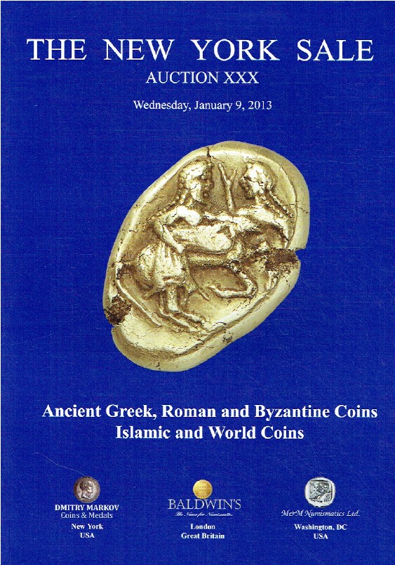 Baldwins January 2013 The New York Sale - Greek, Islamic & World Coins - Click Image to Close