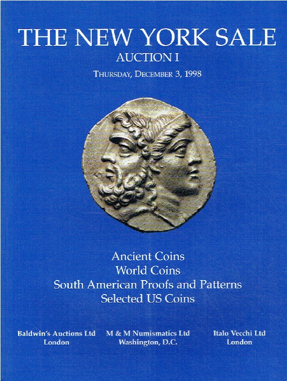 Baldwins December 1998 The New York Sale - Ancient, World & American Coins