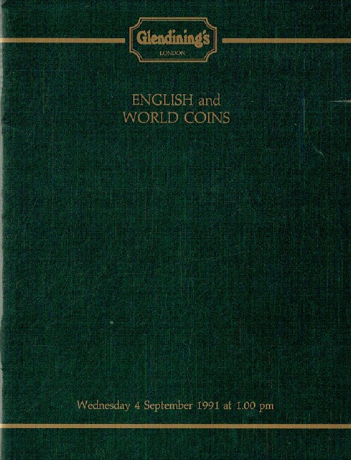 Glendinings September 1991 English & World Coins