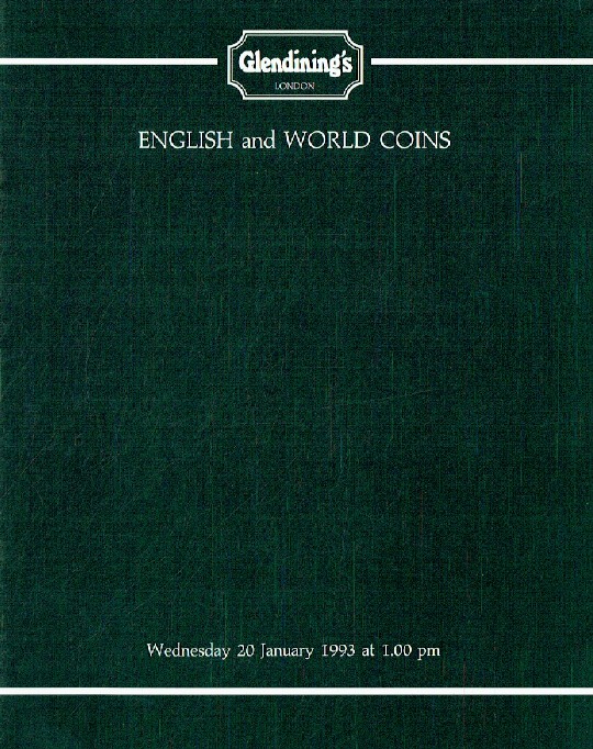 Glendinings January 1993 English & World Coins