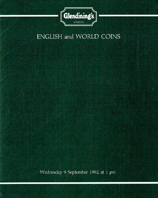 Glendinings September 1992 English & World Coins