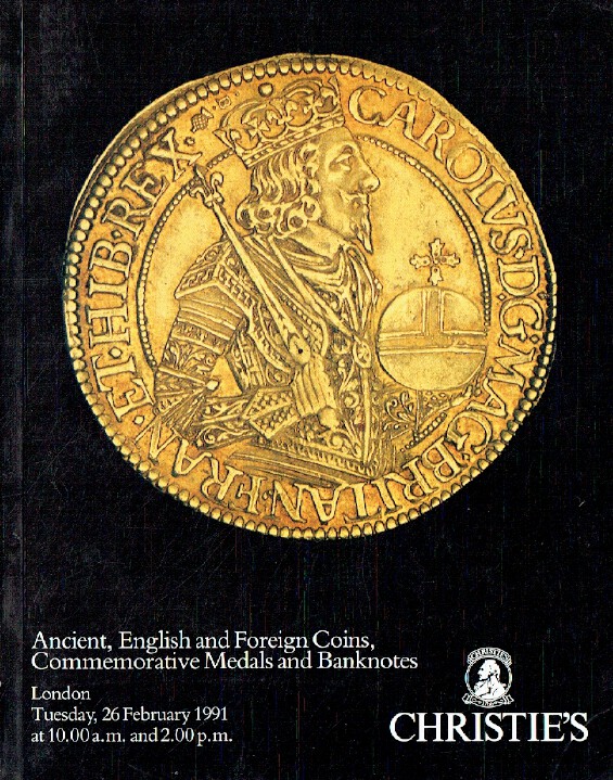 Christies February 1991 Ancient & Foreign Coins & Commemorative Medals