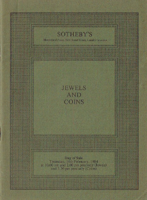 Sothebys February 1984 Jewels & Coins