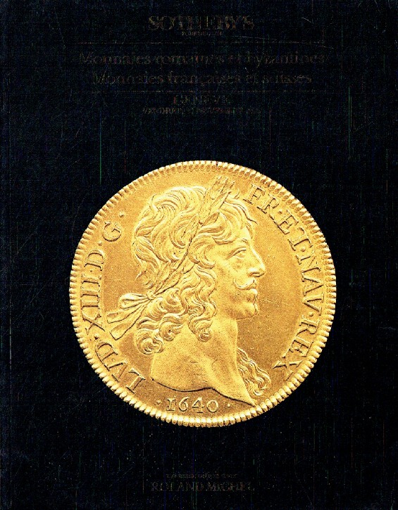 Sothebys November 1989 Roman, Byzantine, French & Swiss Coins