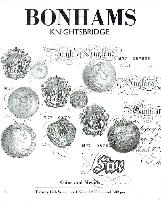 Bonhams September 1995 Coins & Medals