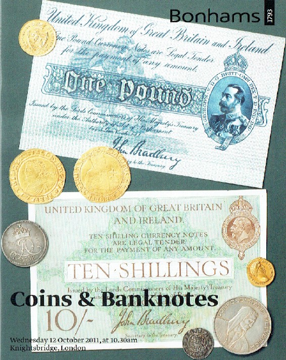 Bonhams October 2011 Coins & Banknotes