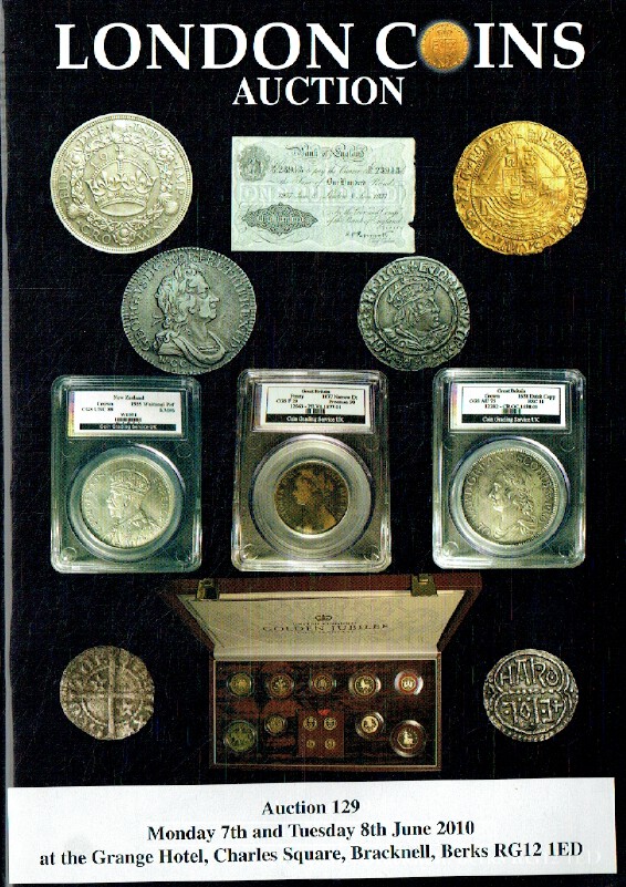 London Coins Auction June 2010 Coins, Paper Money, Medals, Bonds & Shares