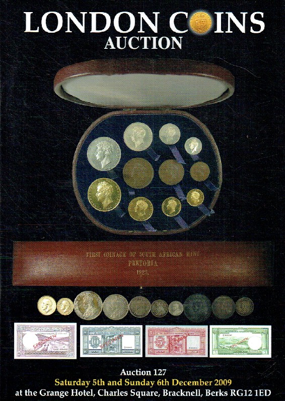 London Coins Auction December 2009 Coins, Paper Money, Bonds & Shares