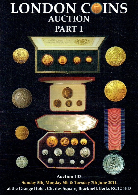 London Coins Auction June 2011 Coins, Paper Money, Medals, Bonds & Shares - I