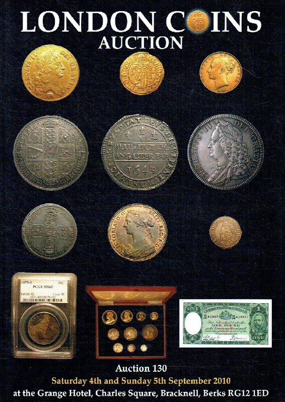 London Coins Auction September 2010 Coins, Paper Money, Bonds & Shares