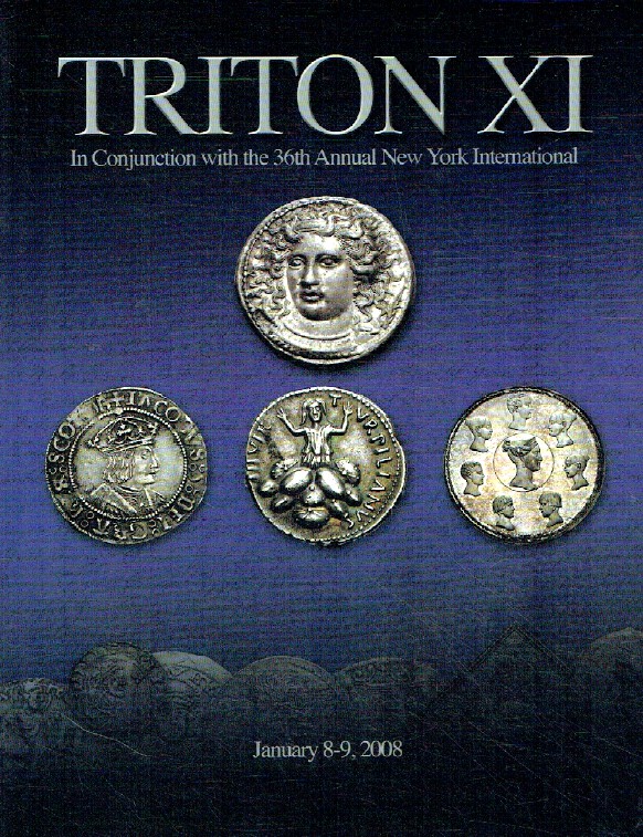 Classical Numismatic January 2008 Coins - Triton XI