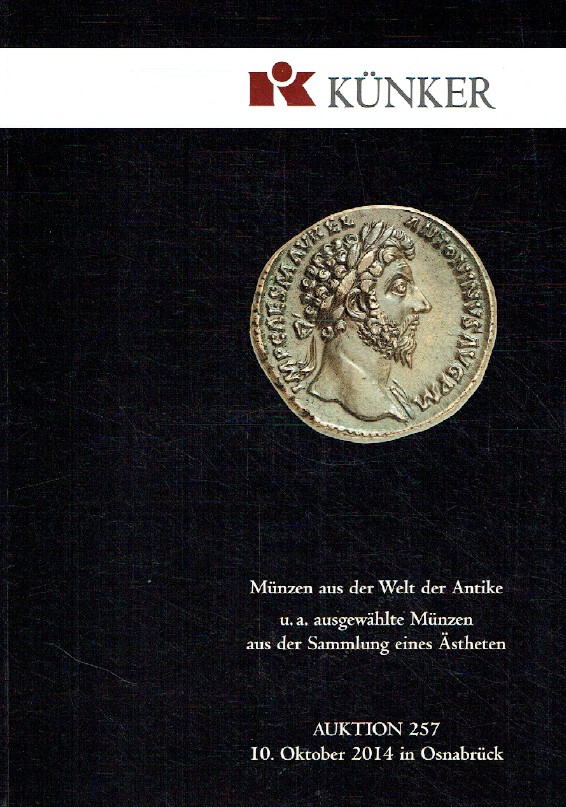 Kunker October 2014 Ancient Coins of the World
