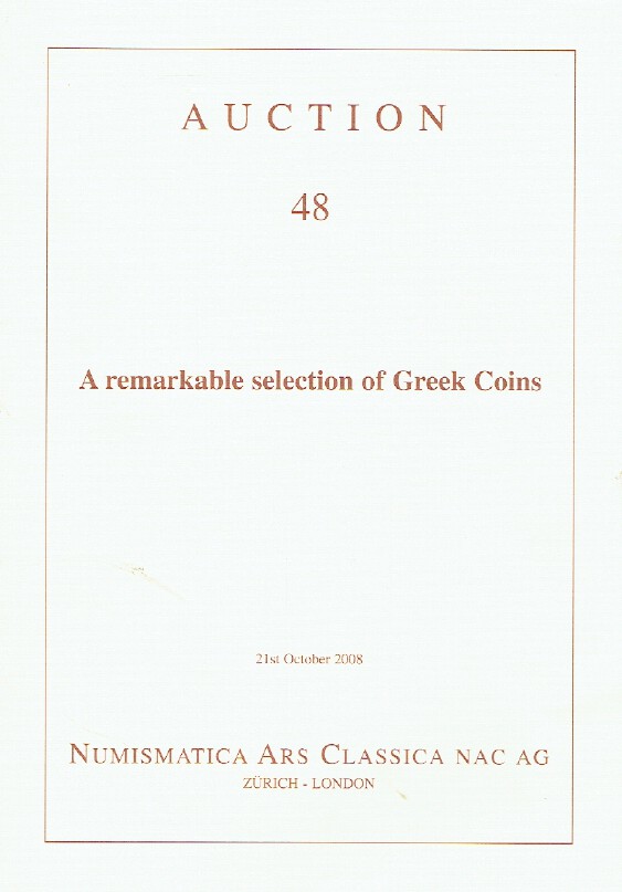 Numismatica October 2008 A Remarkable Selection of Greek Coins