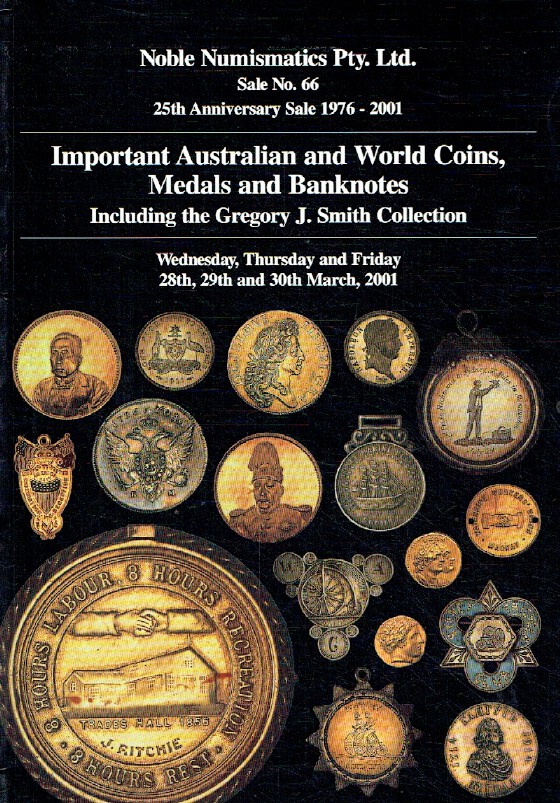 Noble March 2001 Important Australian & World Coins, Medals & Banknotes