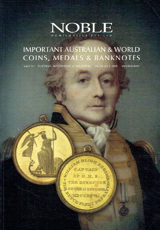Noble July 2011 Important Australian & World Coins, Medals & Banknotes