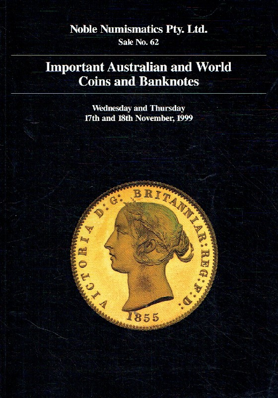 Noble November 1999 Important Australian & World Coins and Banknotes - Click Image to Close