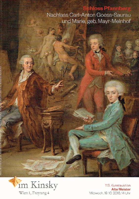 Kinsky October 2016 Old Master - Saurau, Marie & Melnhof