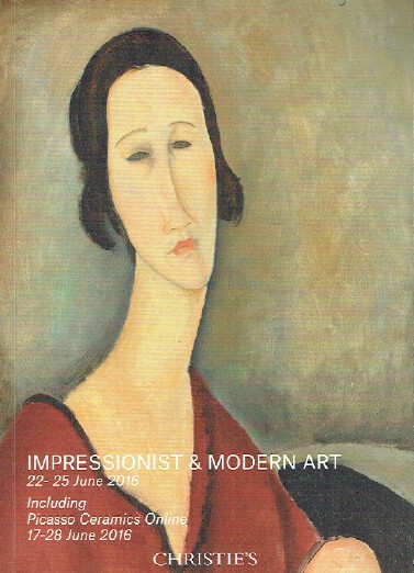 Christies June 2016 Impressionist & Modern Art, Modern British & Irish Art