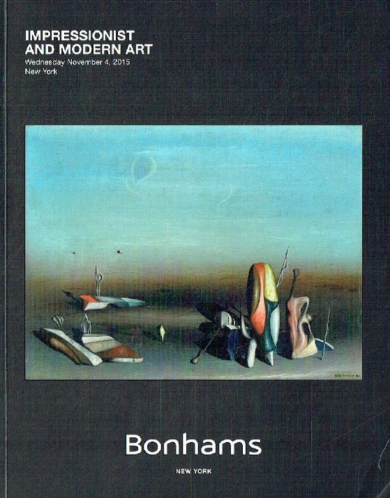 Bonhams November 2015 Impressionist & Modern Art - Click Image to Close