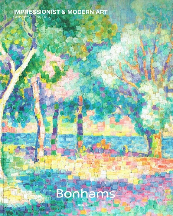 Bonhams May 2016 Impressionist & Modern Art - Click Image to Close