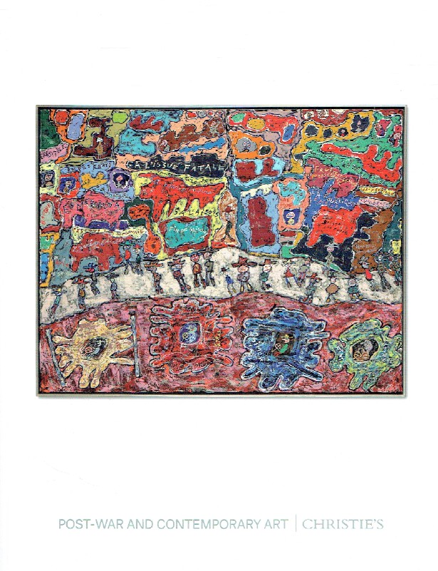 Christies November 2016 Post-War and Contemporary Art - Evening Sale