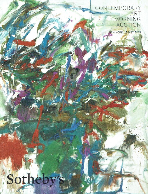 Sothebys May 2015 Contemporary Art - Morning Auction