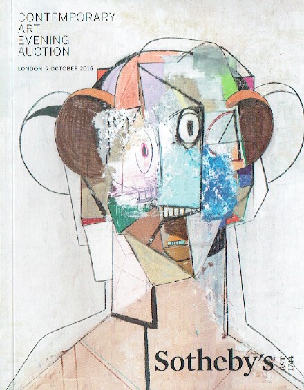 Sothebys October 2016 Contemporary Art - Evening Auction