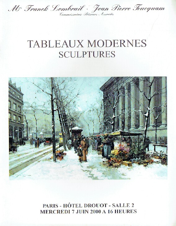 Lombrail - Teucquam June 2000 Modern Paintings & Sculptures