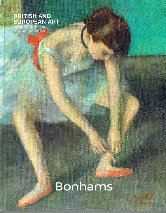 Bonhams June 2016 British & European Art