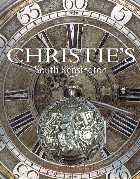 Christies March 2000 Important Watches