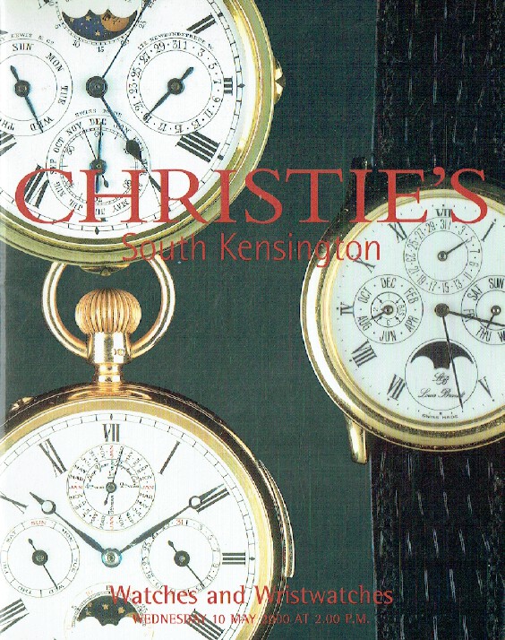 Christies May 2000 Watches & Wristwatches