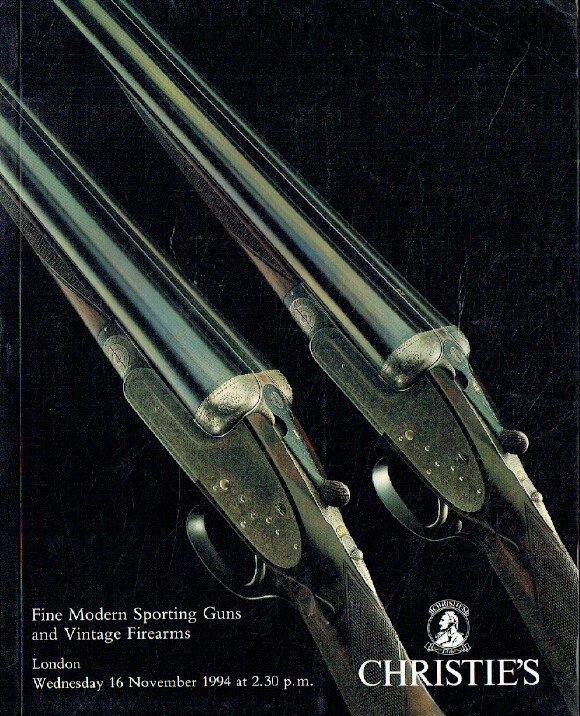 Christies November 1994 Fine Modern Sporting Guns and Vintage Firearms
