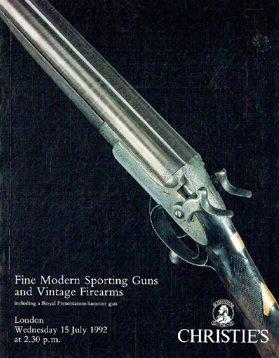 Christies July 1992 Fine Modern Sporting Guns and Vintage Firearms