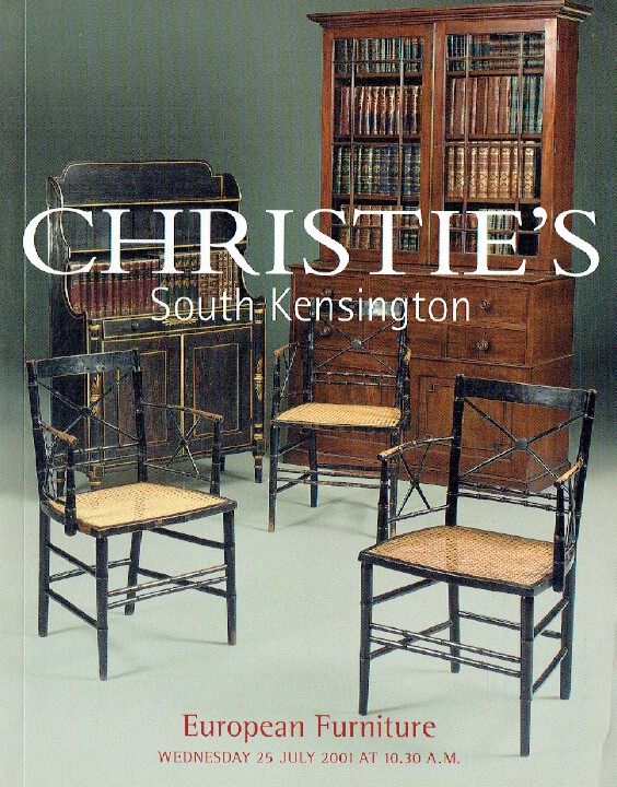 Christies July 2001 European Furniture