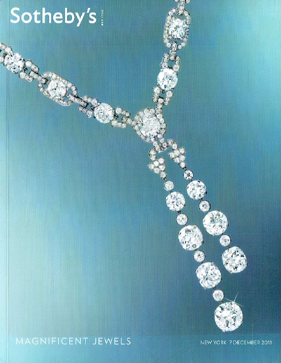 Sothebys December 2011 Magnificent Jewels