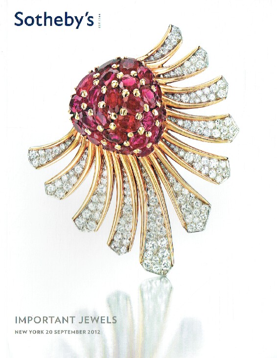 Sothebys September 2012 Important Jewels