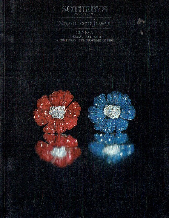 Sothebys November 1993 Magnificent Jewels