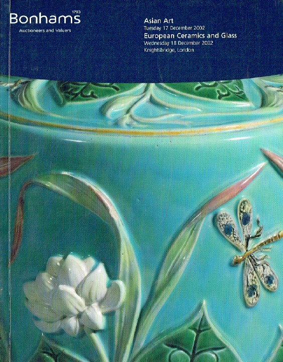 Bonhams December 2002 Asian Art, European Ceramics & Glass