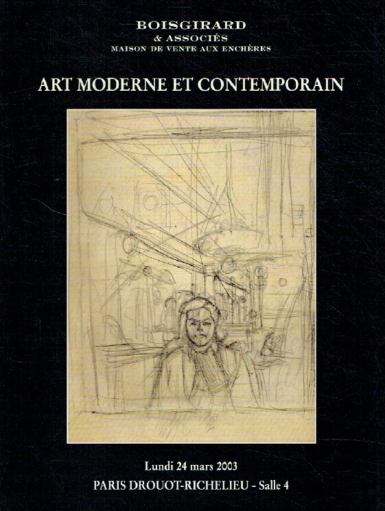 Boisgirard March 2003 Modern & Contemporary Art