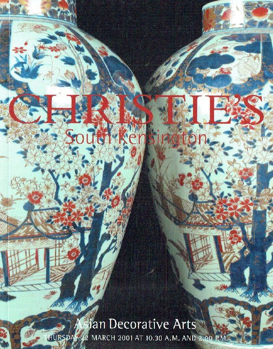 Christies March 2001 Asian Decorative Art