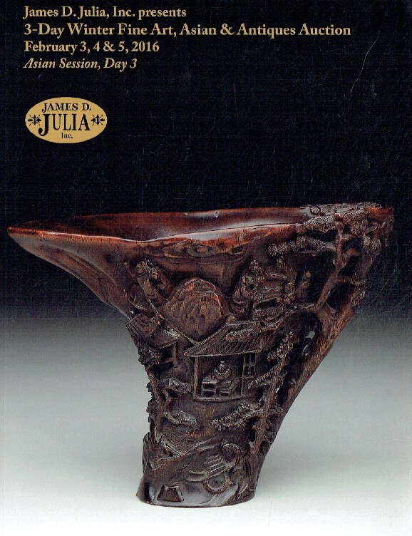 James D. Julia Inc. February 2016 Fine Art, Asian & Antiques Auction